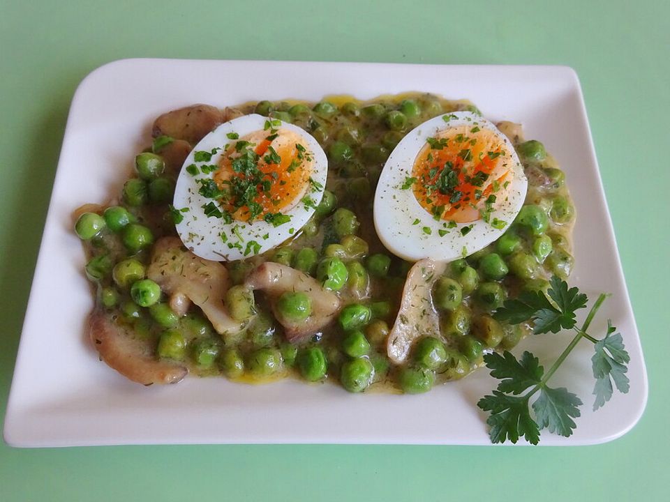 Pilzragout mit Eiern von PFink| Chefkoch