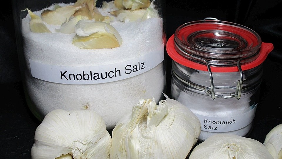 Knoblauchsalz Selbstgemacht Von Avelaria Chefkoch 
