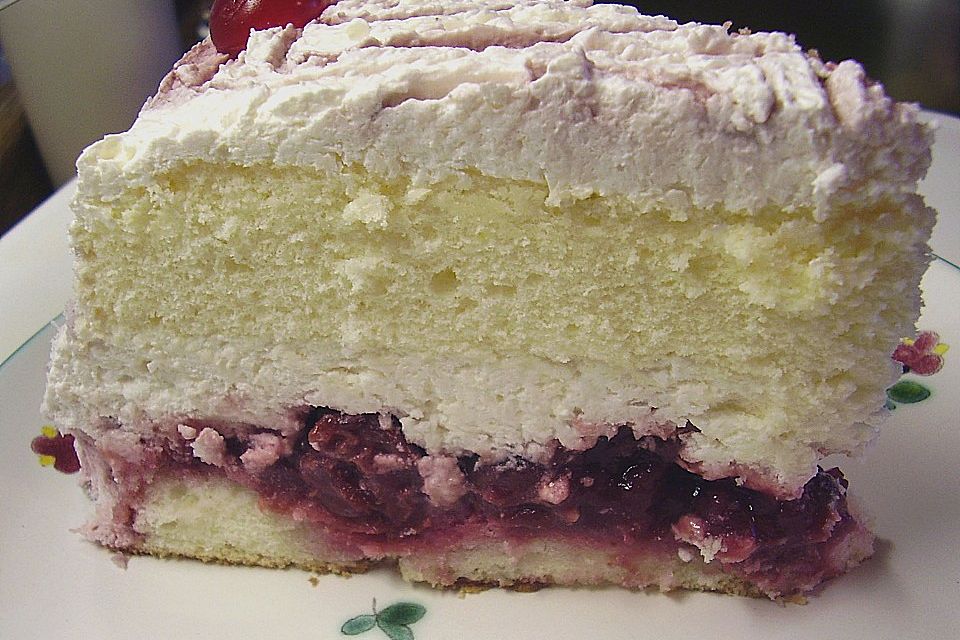 Kokos - Kirsch - Torte