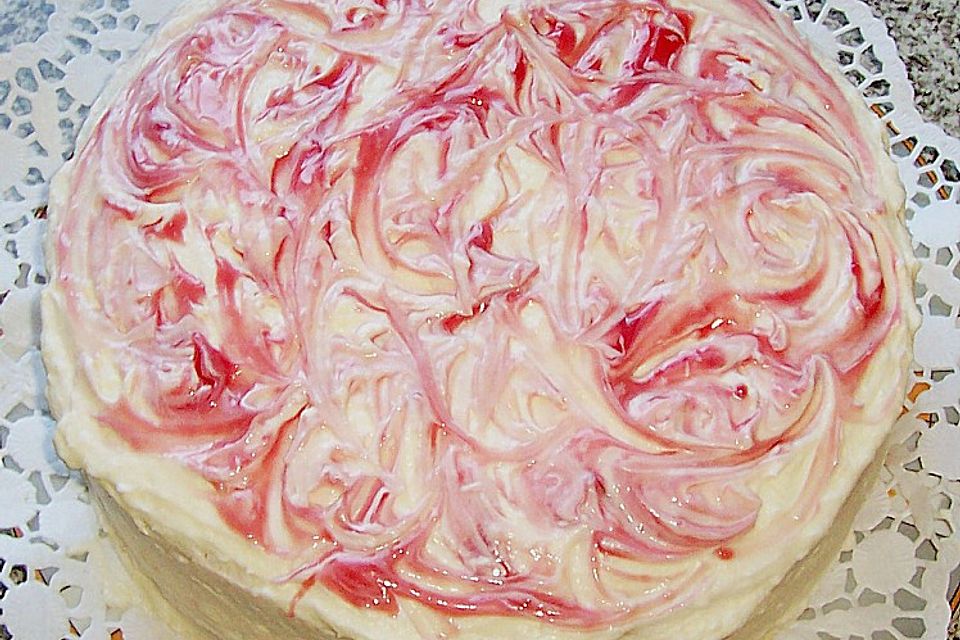 Kokos - Kirsch - Torte