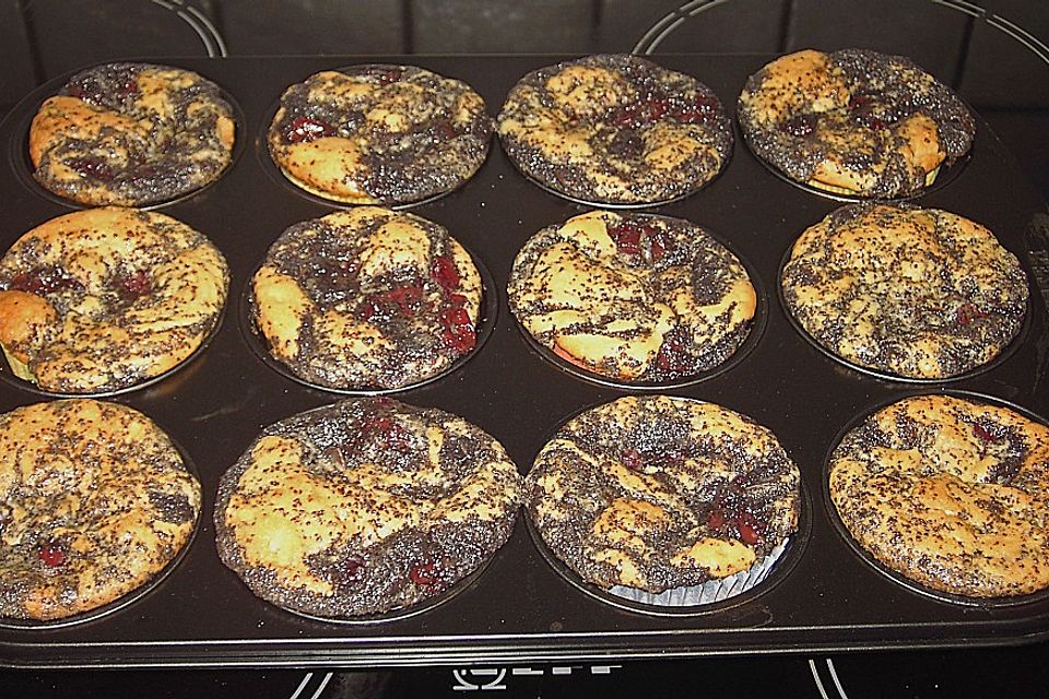 Mohn - Muffins