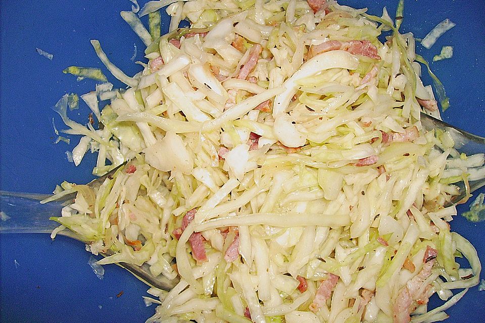 Weißkohlsalat