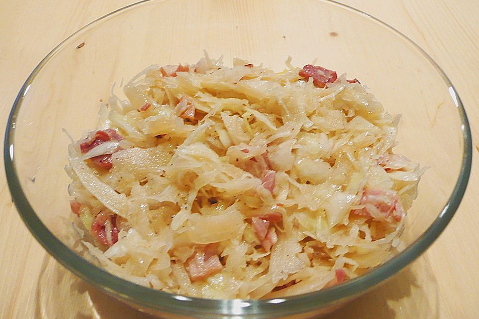 Weißkohlsalat