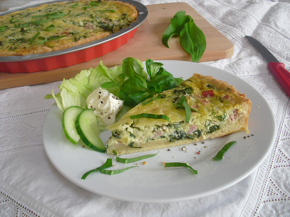 Bärlauch - Quiche von Bärchenmama| Chefkoch