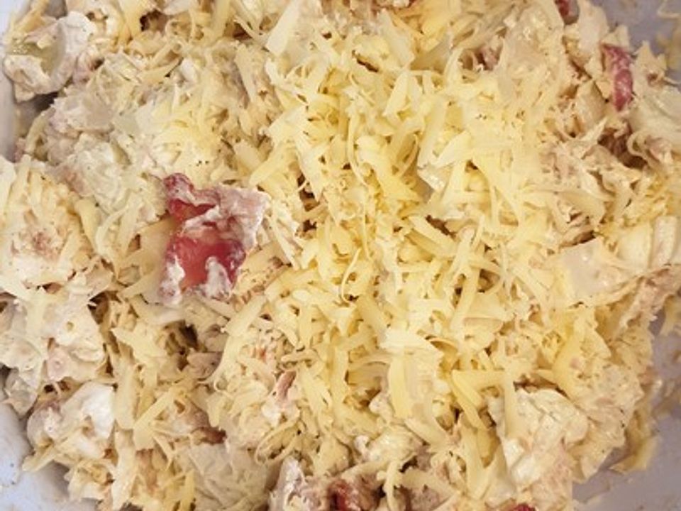 Chinakohl mit Thunfisch und Käse von Rinoa| Chefkoch