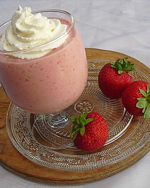 Sommer - Eis - Erdbeer - Shake