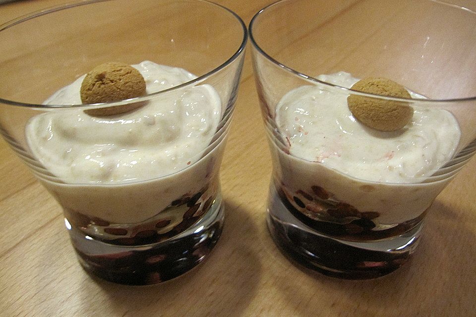 Joghurt - Dessert mit einem Hauch von Mandeln