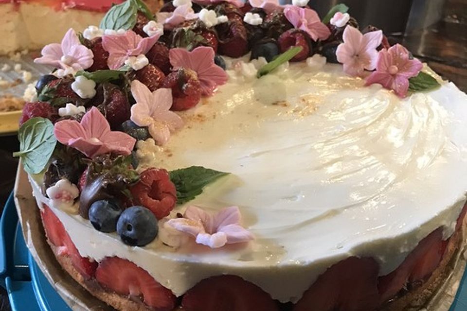 Erdbeer-Mascarpone-Torte