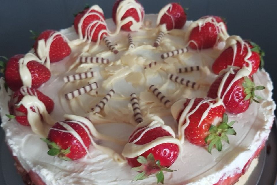 Erdbeer-Mascarpone-Torte