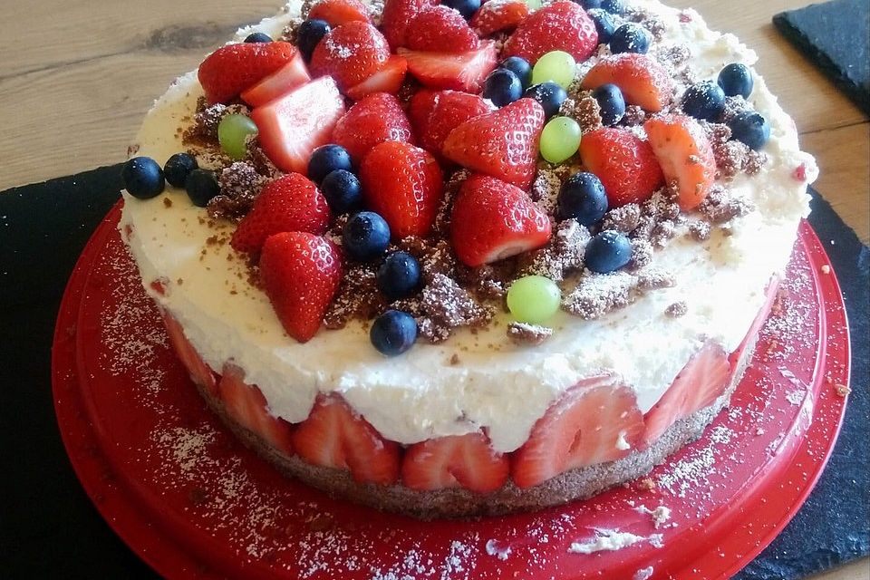 Erdbeer-Mascarpone-Torte