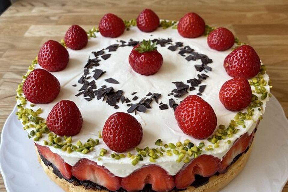 Erdbeer-Mascarpone-Torte