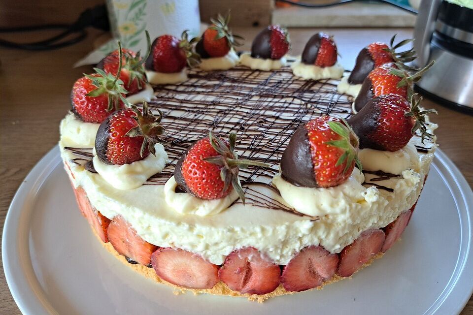 Erdbeer-Mascarpone-Torte