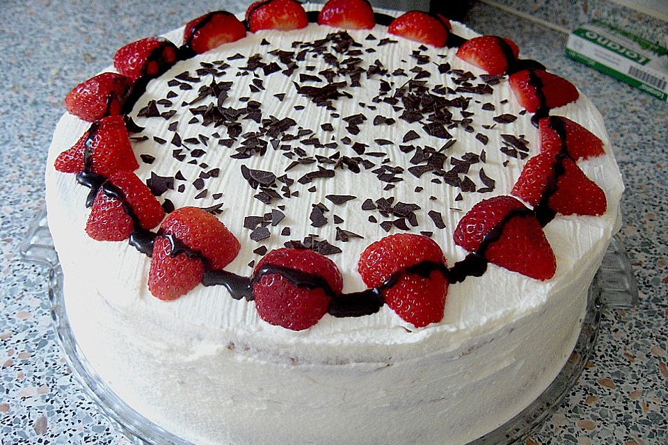 Erdbeer-Mascarpone-Torte