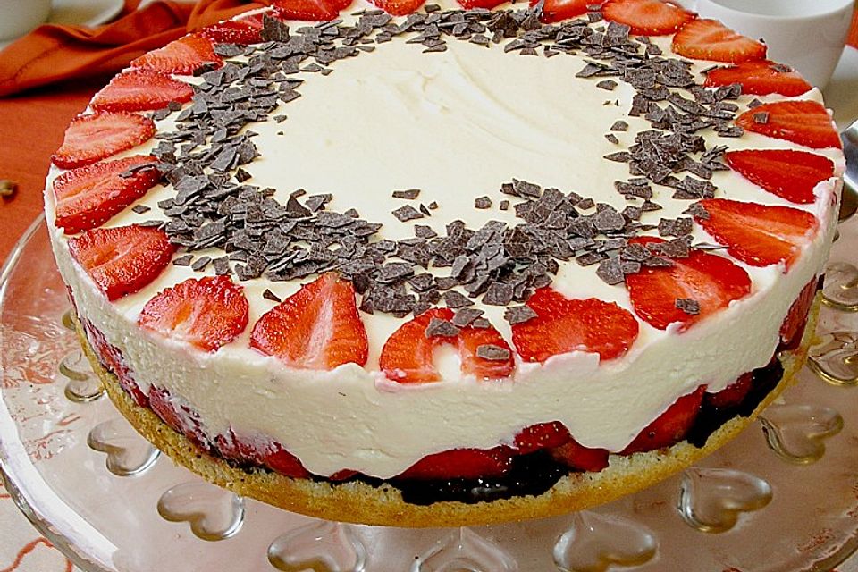 Erdbeer-Mascarpone-Torte