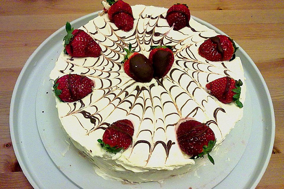 Erdbeer-Mascarpone-Torte