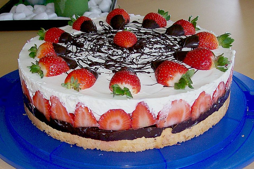 Erdbeer-Mascarpone-Torte