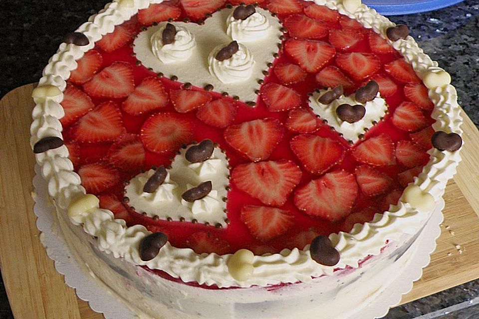 Erdbeer-Mascarpone-Torte