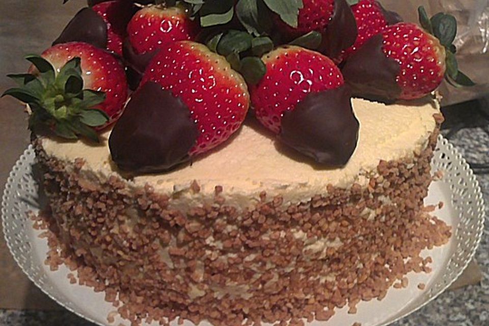 Erdbeer-Mascarpone-Torte