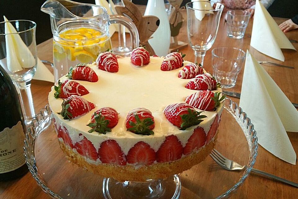 Erdbeer-Mascarpone-Torte