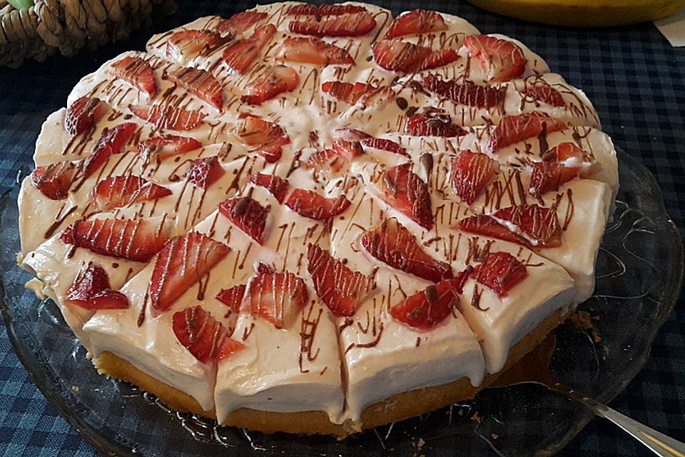 Erdbeer-Mascarpone-Torte