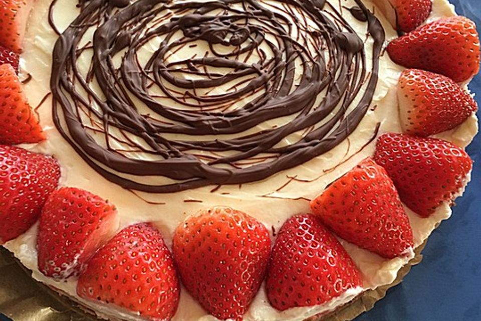 Erdbeer-Mascarpone-Torte