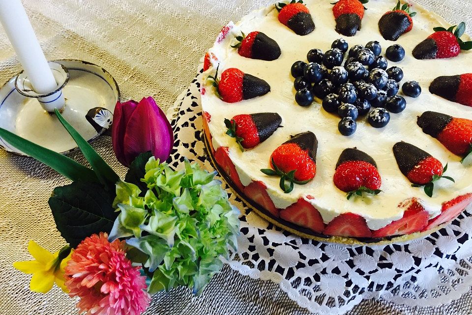 Erdbeer-Mascarpone-Torte