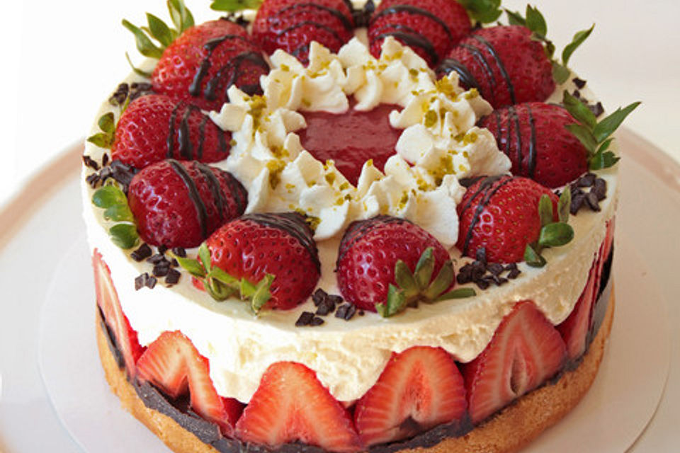 Erdbeer-Mascarpone-Torte