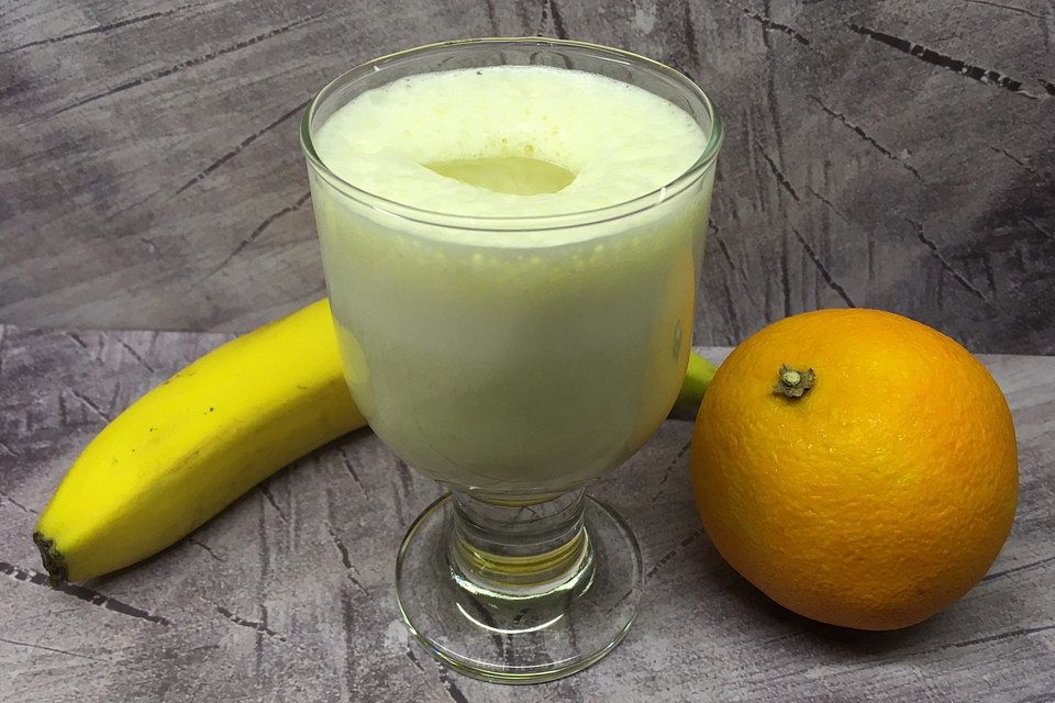 Bananen - Milch - Shake