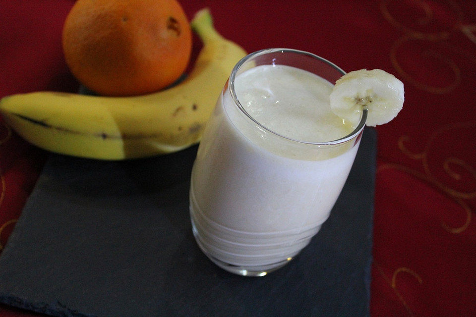 Bananen - Milch - Shake