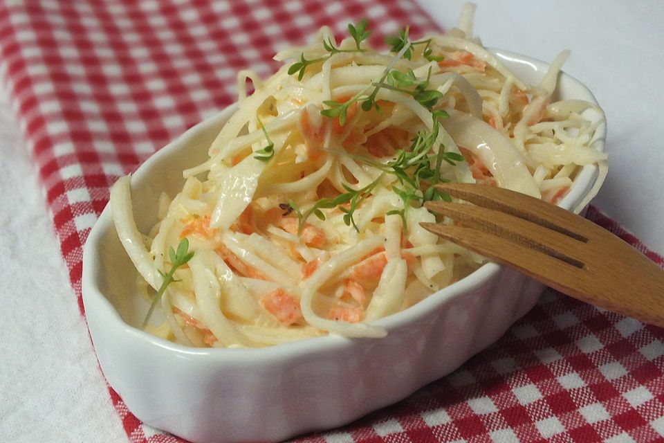 Weißkraut - Karotten - Salat