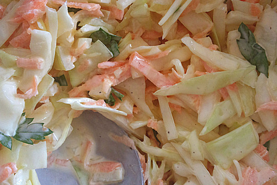 Weißkraut - Karotten - Salat