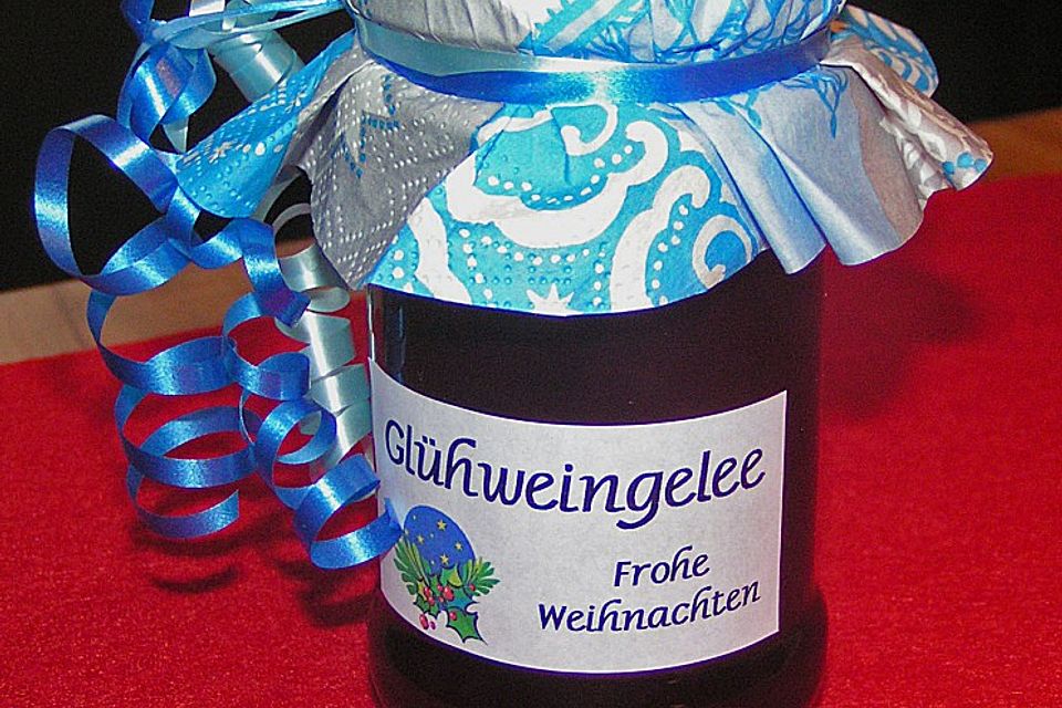 Glühweingelee