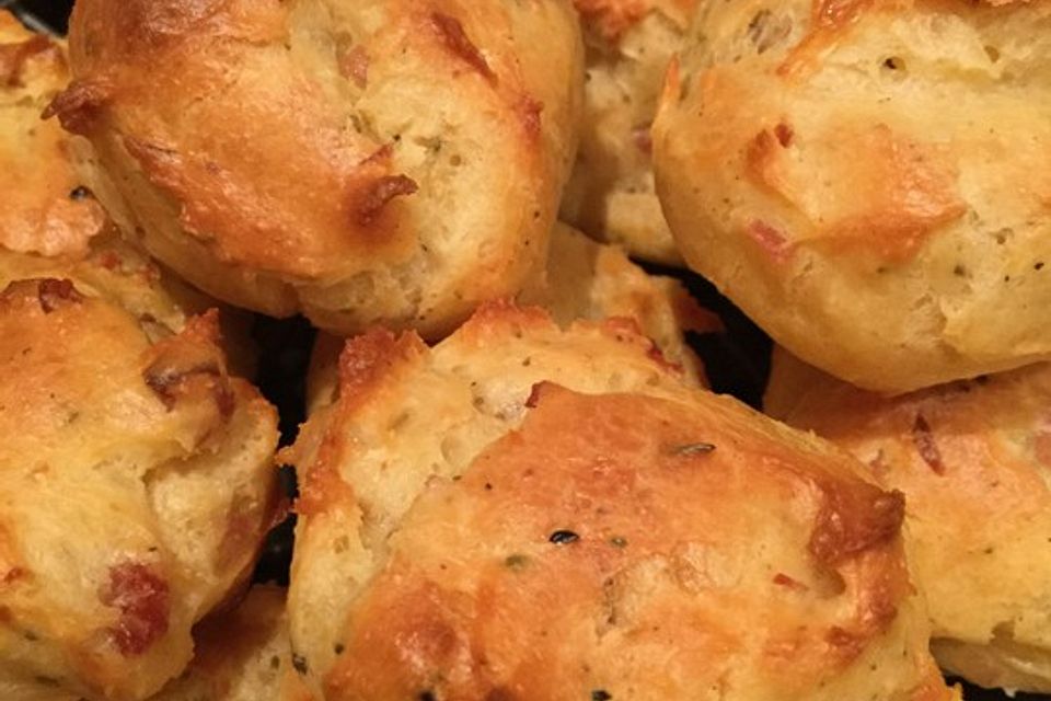 Gougères aus Burgund - Windbeutel