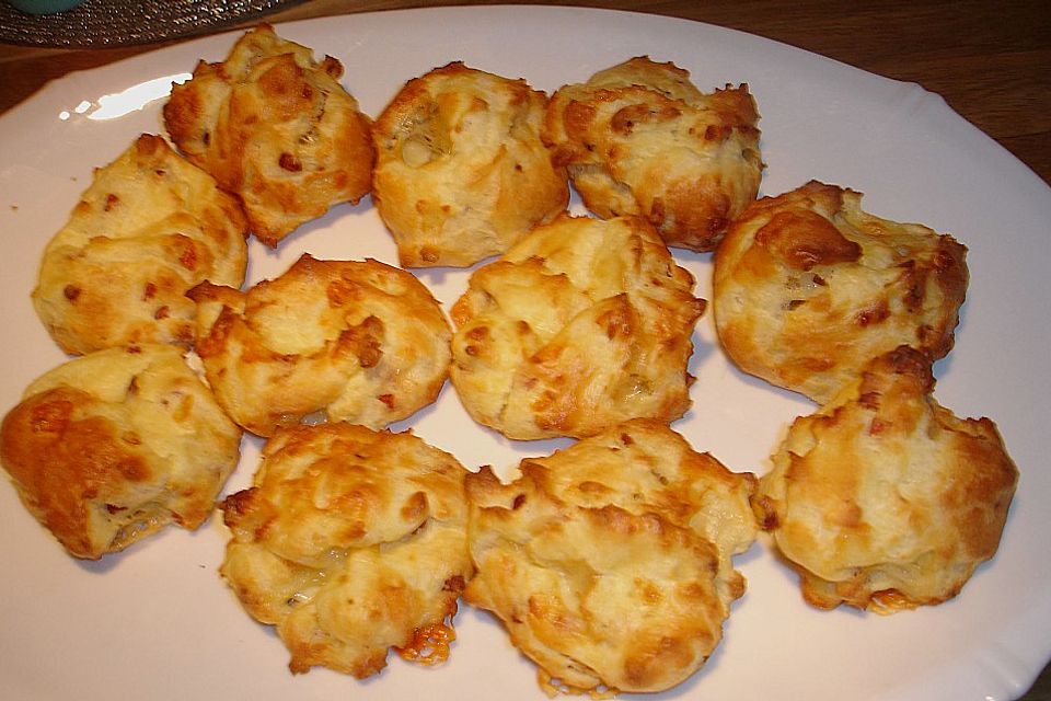 Gougères aus Burgund - Windbeutel