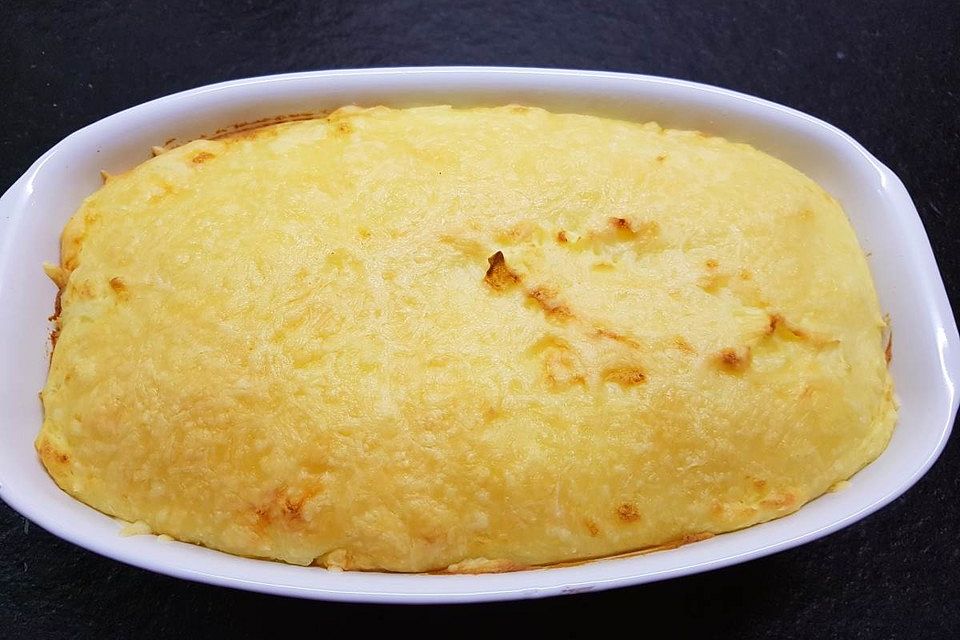 Kartoffelpüree überbacken