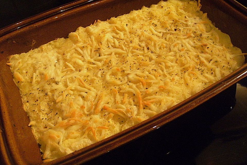 Kartoffelpüree überbacken