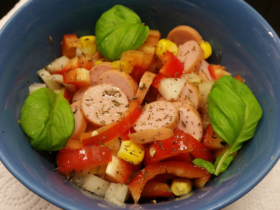 Gemischter Salat mit Senfdressing - Kochen Gut | kochengut.de