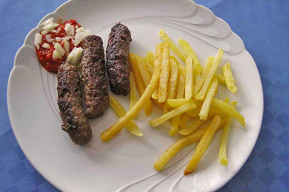 Cevapcici nach Monicas Art