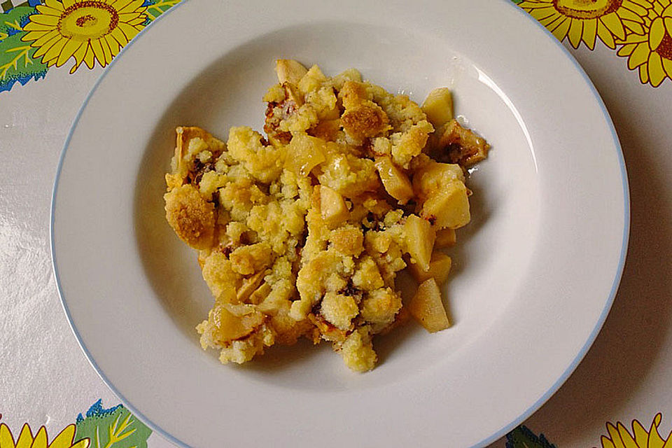 Apfel - Birnen - Crumble