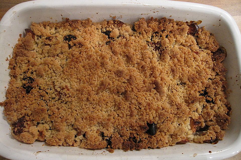 Apfel - Birnen - Crumble