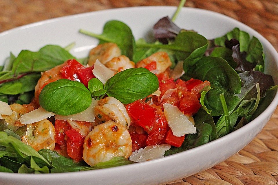 Gebratene Scampi