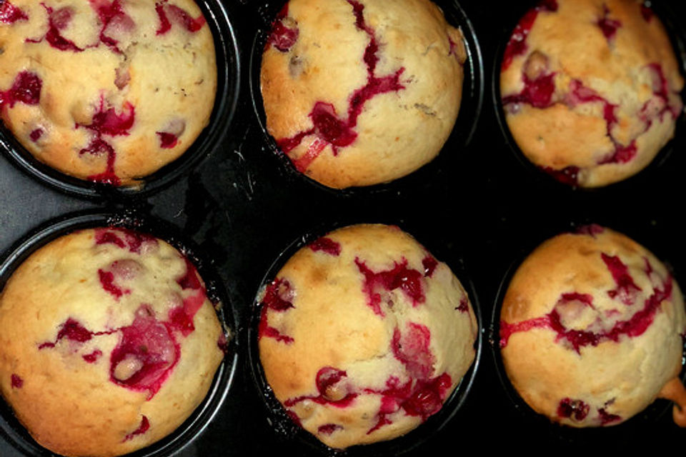 Johannisbeer - Bananen - Muffins