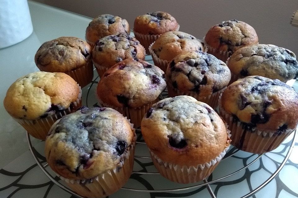 Johannisbeer - Bananen - Muffins