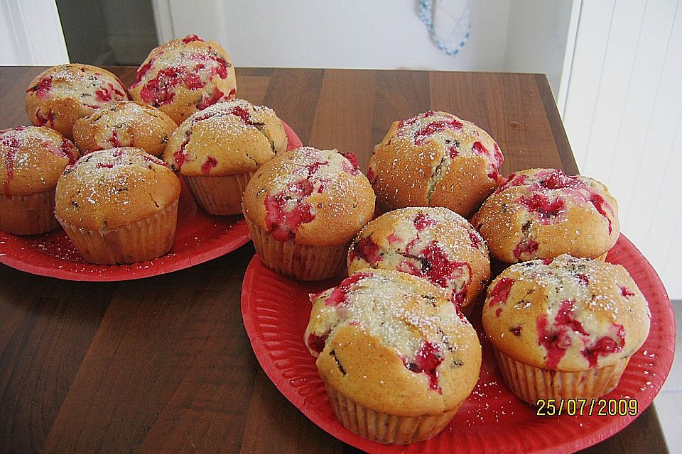 Johannisbeer - Bananen - Muffins