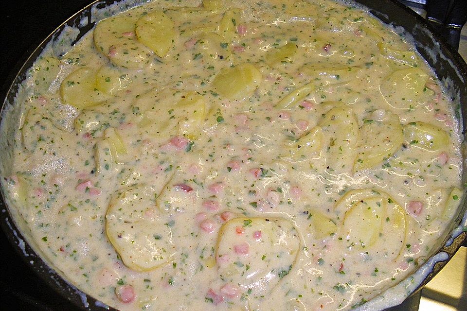 Bechamel - Kartoffeln