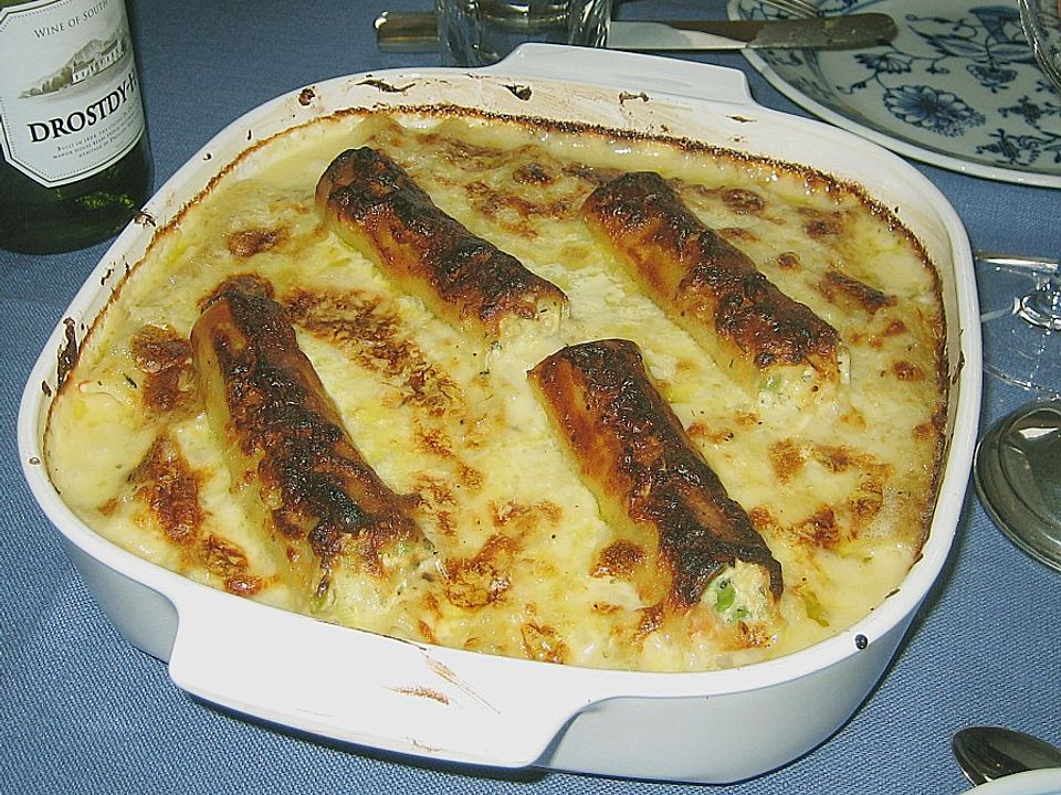 Cannelloni mit Hähnchen - Ricotta - Füllung von Alyza| Chefkoch