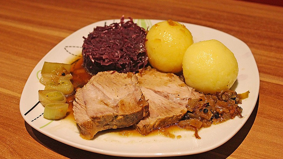 Schweinebraten in würziger Biersauce von A Friend