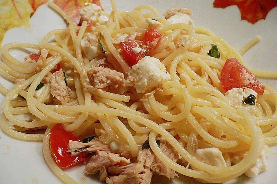 Pasta mit Thunfisch