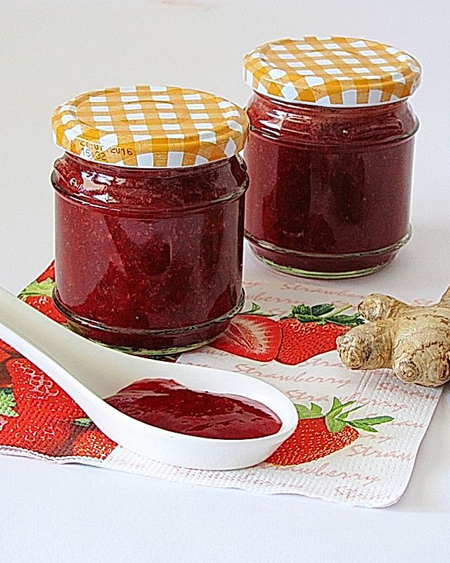 Erdbeer - Ingwer - Marmelade