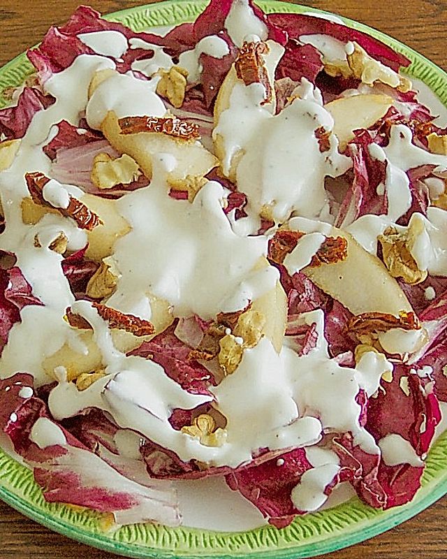 Radicchio - Birnen Salat